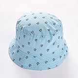 (ピーキー)Peigee欧風 ベビー用ハット つば広 赤ちゃんキャップ サファリハット キッズ 帽子 子供サンバイザー フィッシャーマンハット 船柄 ジーンズ風 女の子 男の子 男女児 紫外線 UVカ