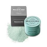 【MASHIRO】薬用 歯磨き パウダー (医薬部外品) ホワイトニング 粉末 着色汚れ・黄ばみ対策 低刺激 30g (約100回) 日本製 ハーバルミント (グリーン/ピンク)
