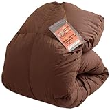 タンスのゲン 羽毛布団 シングル【コインランドリーで洗える！】W防ダニ ダウン70％ 充填量1.0kg 日本製 7年保証 洗える ウォッシャブル 掛け布団 19110061(90575)