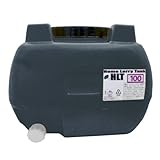 スイコー ホームローリータンク100 100L ブラック バルブ付