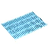 Vuage(TM) 100PCSクイックディスコネクトターミナルコネクタブルー女性絶縁端子は16-14ゲージ電線ケーブルを圧着します