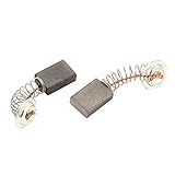 uxcell カーボンブラシ 15mm x 11mm x 5mm ハイパフォーマンス 電動工具部品 2個入