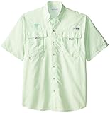 NCAA Texas LonghornsメンズCollegiate Bahama半袖シャツ M グリーン