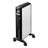 デロンギ(DeLonghi) マルチダイナミックヒーター ピュアホワイト+マットブラック【8~10畳用】 MDH12-BK