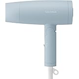 [2023年秋冬限定] SALONIA サロニア | スピーディーイオン ドライヤー 【シンフォニーブルー】 ヘアドライヤー 大風量 速乾 軽量 マイナスイオン 折り畳み式 冷温3段階調整 SL-013SB