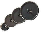 DEEP NEVER ホールソー 4点 セット 穴 あけ ステンレス 製 超硬 セット ドリル 切削 工具 DIY 直径 40 60 70 80 mm