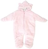 ロサン フード付モコモコカバーオール ピンク 6M(6カ月) 32W-2000AD