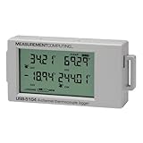 バッテリー駆動熱電対データロガー USB-5104