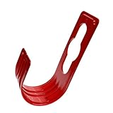 Baoblaze 全6色　ガーデン　ホースホルダー　パイプ ハンガー フック　伸縮性　25 50 75 100フィート対応 - 赤