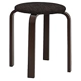 ヤマソロ パセリ スツール ファブリックブラック 5脚セット 40-540