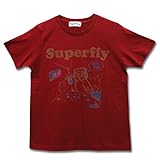 (Superfly) disc jockeyグリュック Tシャツ(バーガンディ L) (グッズ)