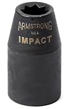 Armstrong 47-318 1/2-Inch Drive 12 Point Impact Socket, 18mm [並行輸入品]