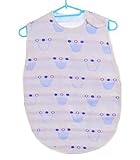 BEREAM ベビー スリーパー 赤ちゃん 綿 綿毛布 コットン キッズ ガーゼ (45×80cm, クラウン//ブルー)