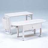 コンパクト収納　パソコンテーブル文机　ロータイプ　ＳＩｓｉｍｔ2702ＷＨ1