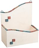 GREEN HOUSE Wall Wood Planter W (ホワイト) (200×105×105(225)mm) 3376