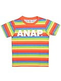 (アナップキッズ) ANAP KIDS カラフルボーダーＴシャツ 130cm オレンジ
