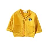 Burning Go カーディガン 子供服 トップス キッズ ベビー 長袖 無地 春秋 出産祝い