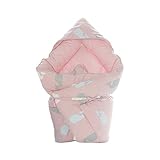 (プリエル) PRIELLE 天然コットンベビーおくるみ (BABE PINK) [並行輸入品]