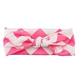 LexBlue（TM）ファッションの女の赤ちゃんのヘアアクセサリー波状のストライプボウ帽子幼児カチューシャキッドヘアバンド