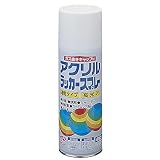 ニッペ ペンキ スプレー アクリルラッカースプレー 400ml ホワイト ラッカー つやあり 屋外 日本製 4976124270147
