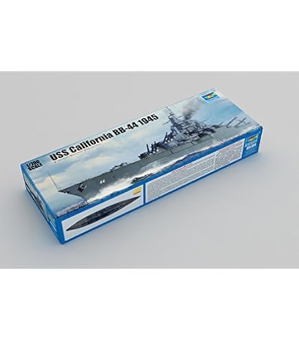 Amazon | トランペッター 1/700 米海軍 テネシー級戦艦 BB-43