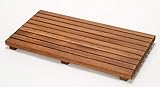 ウッドデッキ匠・すのこ・30cm×60cm×厚み4cm：6枚セット（色：チーク）ウッドパネル 天然木製 日本製