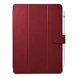 バッファロー BUFFALO iPad 10.2用 3アングルレザーケース レッド BSIPD19102CL3RD
