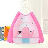 hotbestベビー　食事用エプロン　食事用スタイ　 エプロン 防水ビブ　 可愛い お食事練習 ベビー 赤ちゃん 男の子 女の子