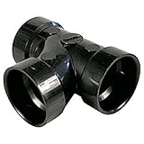 Genova Products 81120 ABS-DWV Sanitary Tees, 2" [並行輸入品]