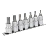 Sealey Ribe Socket Bit Set 7Pc 3/8Sq Drive 50Mm by Sealey