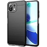 FOR Xiaomi Mi 11 Lite 5G 用のケース FOR Xiaomi Mi 11 Lite 5G 用のカバー TPU 耐衝撃耐傷カバー 衝撃吸収 薄型 耐衝撃 すり傷防止 指紋防止 ワイヤレス充電対応 FOR Xiaomi Mi 11 