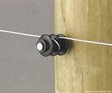 電気牧柵器用 木杭用 豆ガイシ(50個)