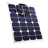 50WソーラーパネルBZBRLZ Sunpower太陽光充電パネル18V 12V軽量折りたたみ式フレキシブルソーラーパネル