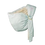 Cuby （調整可能）ベビースリング 抱っこひも 高品質ガーゼケット ベビーキャリー　プレゼントの良品 (水色)