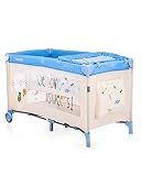 Chipolino Yasmin Play Pen and Crib (Graphite Aquamarine) by Chipolino