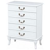 【送料無料】　【収納家具】　フェミニンシリーズ　チェスト