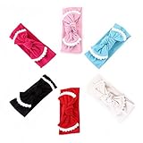 ベビー女の子マルチカラーヘッドバンド、Let The Baby Look More Beautiful and Lovely 6pcs