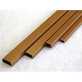 テープ付きモール０号　茶　１ｍ