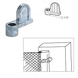 CRLブラックプラスチック「ループ」画面Pullタブ100個パックby CR Laurence