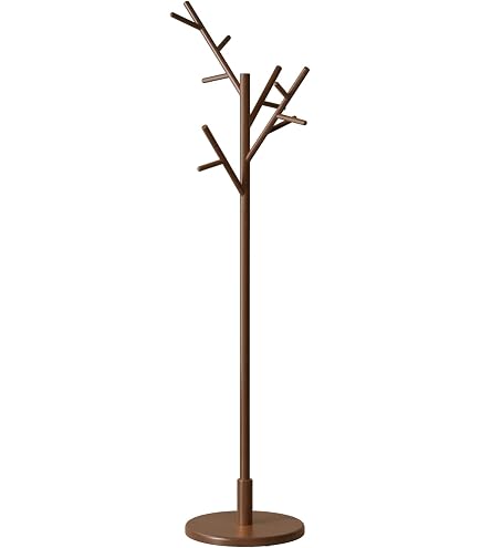 Amazon.co.jp: Mangowood 天然木製 ポールハンガー 木製 コート