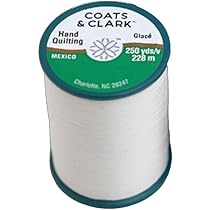 Amazon | キルト糸(白糸)40番手228m巻 手芸 ハンドメイド Amazon | キルト糸(白糸)40番手228m巻 手芸 ハンドメイド