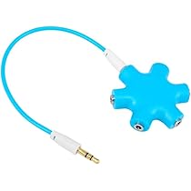 Amazon.co.jp: leeyovk 3.5mm イヤホンスプリッター，イヤフォン