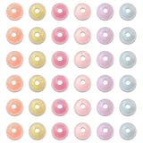 ファイニエ ビーズ 8mm 丸 ミックス 500個 艶消し 穴あり 手芸 アクセサリー ハンドメイド パーツ BD3021