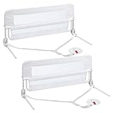 dexbaby Safe Sleeper Bedrail 36 x 17.5, 2 Count by Dexbaby