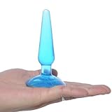 Dagly（TM）クリスタルゼリーバットプラグ、初心者のための安くて高品質アナルプラグ、男性と女性のためのアナル大人のおもちゃ、セックス製品