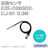 オムロン(OMRON) E2E-C06S02-CJ-B1 0.3M　近接センサ シールドタイプ 0.3m ( φ6.5・検出距離2mm) (直流3線式) ( PVC(耐油)) ( PNP出力) NN