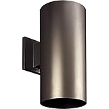 Progress Lighting P5641-20 6-Inch Cylinder with Heavy Duty Aluminum Construction and Die Cast Wall B