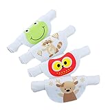 4PCSコットンベビー汗吸収タオル4つの層の汗のウィッキングパッドビブス25 * 53CM - A02