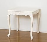 コモダイニングテーブル75 引出付 ホワイト 代引不可