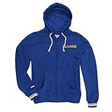 Los Angeles Rams NFL Mitchell & Nessメンズno GrindフルZipパーカー M ブルー